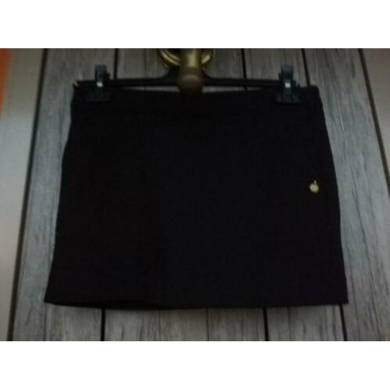 Maison scotch rokje zwart wol 36