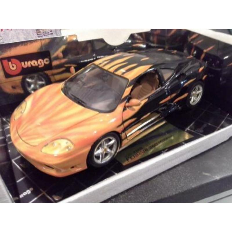 Bburago 1:18 Ferrari 360 Modena Airbrush ovp (Rare)