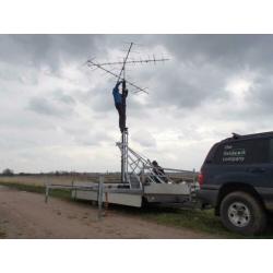 Hi-Lo HD series max 32 meter mobiele pneumatische mast