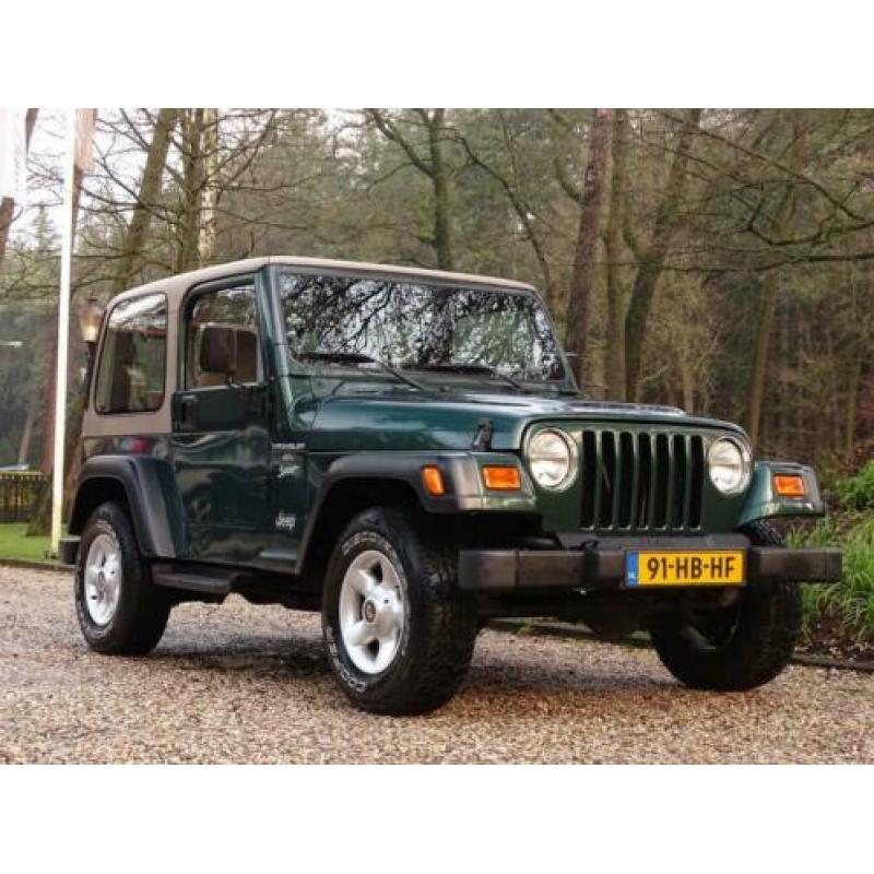 Jeep Wrangler 4.0i Hardtop en Softtop Unieke JEEP!