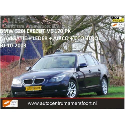 BMW 5-serie 520i Executive ( AUTOMAAT + INRUIL MOGELIJK )