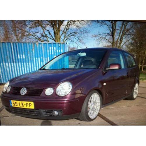 Volkswagen Polo 1.4 74KW 2003 Rood