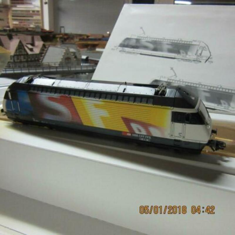 Marklin 34618 sbb dubbeltractie