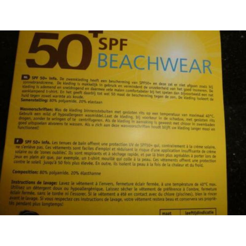 Nieuw UV zwemkleding zwemshirts in meerdere maten meisje