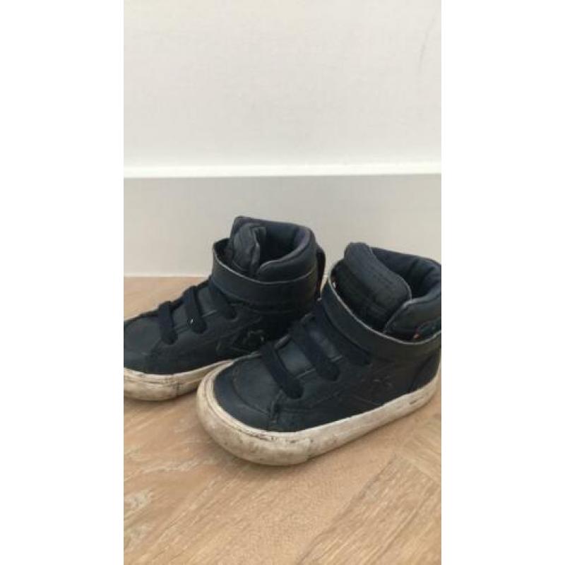 Converse All star, donkerblauw leer, maat 21