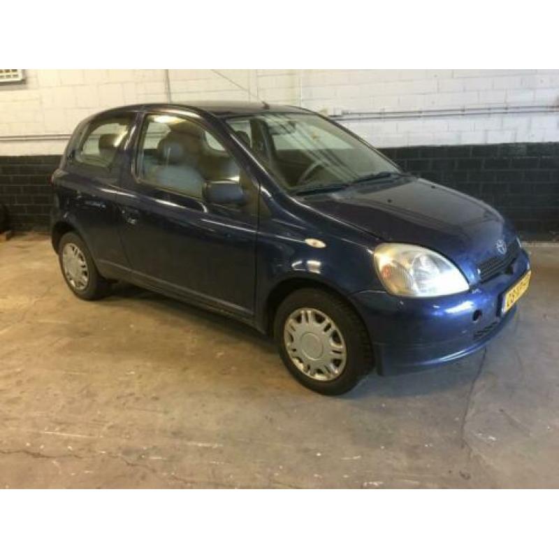 Toyota Yaris 1.0 16V Vvti 3DR 1999 Blauw (VERKOCHT)