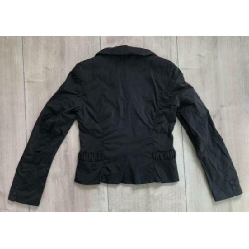 just B. zwarte blazer / jasje - Maat: 38