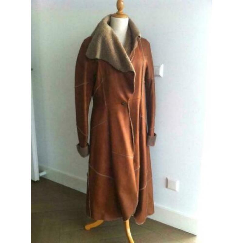 winterjas lammy coat Escada kleur eekhoorntje.