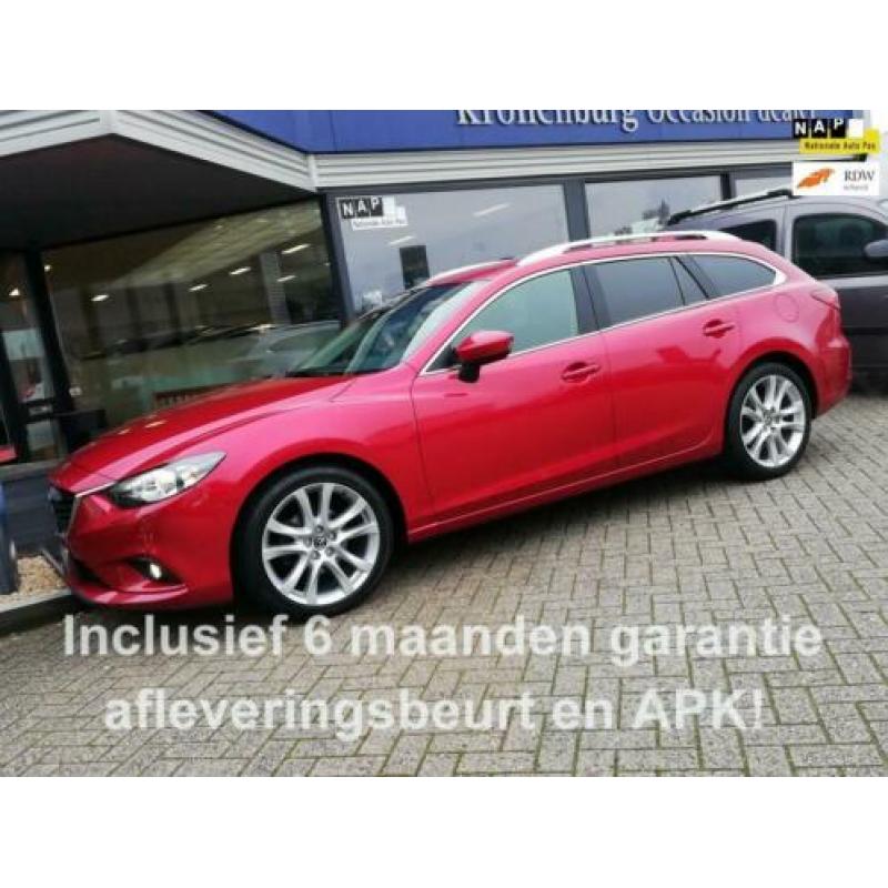 Mazda 6 Sportbreak 2.0 GTM 165PK SPORTBREAK (LEDER NAVI CLIM
