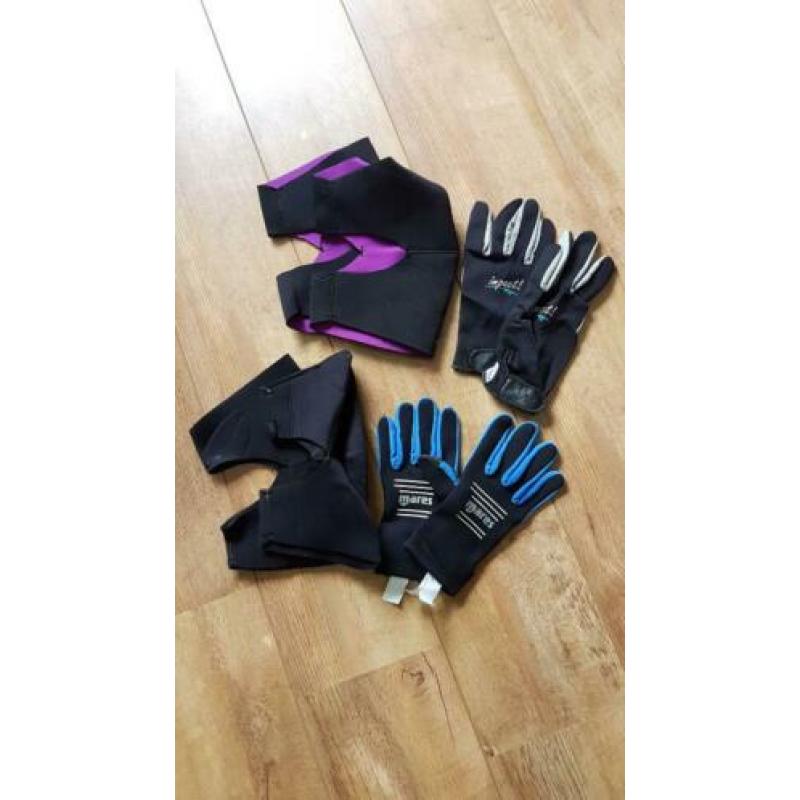 Complete duikset voor vrouw maat: XS/S (NIEUWSTAAT!)
