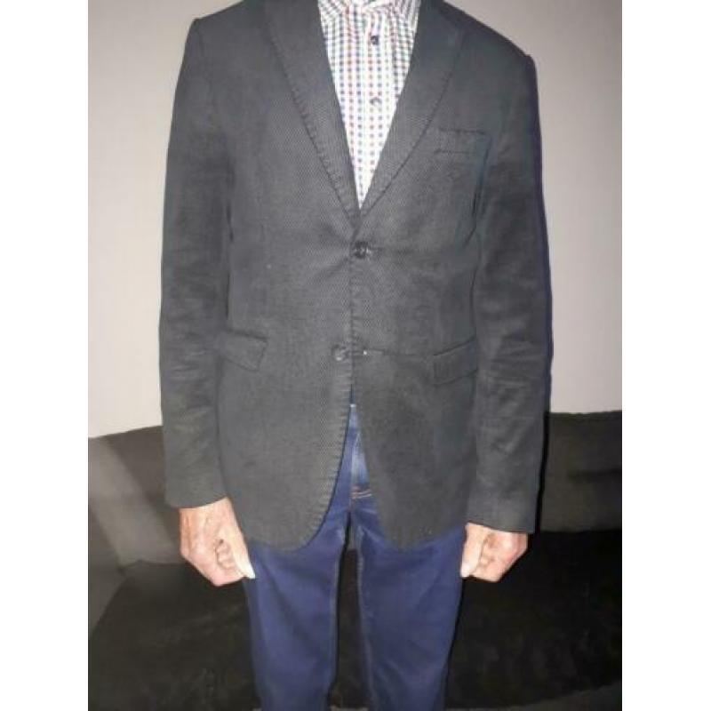 Cult Edition zwart colbert maat 52 slim fit