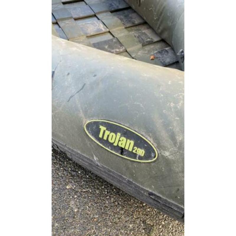 Trojan 290 opblaasbare rubberboot