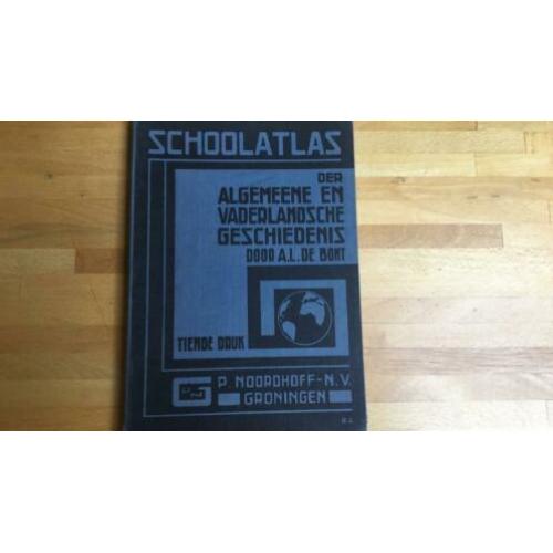 Schoolatlas der algemene en vaderlandsche geschiedenis