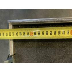 Flightcase 83cm x 95cm. 97cm. Hoog binnenmaten + Wielen TOP