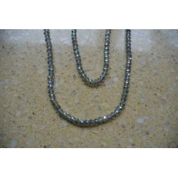ketting kralen kralenketting blauw