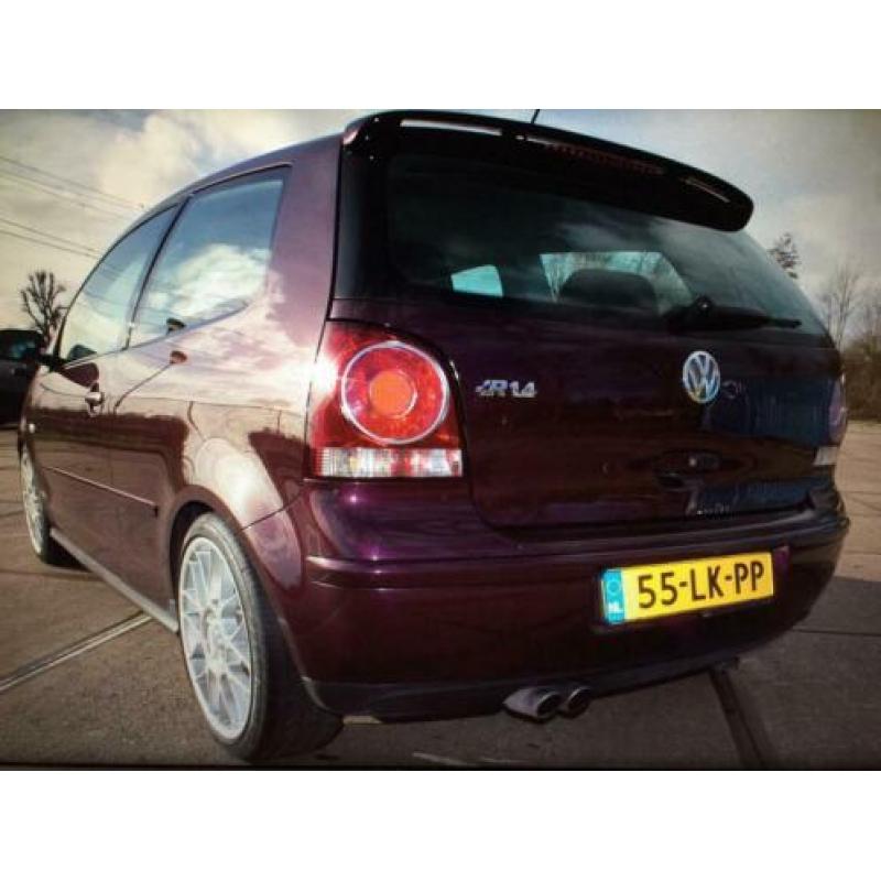 Volkswagen Polo 1.4 74KW 2003 Rood