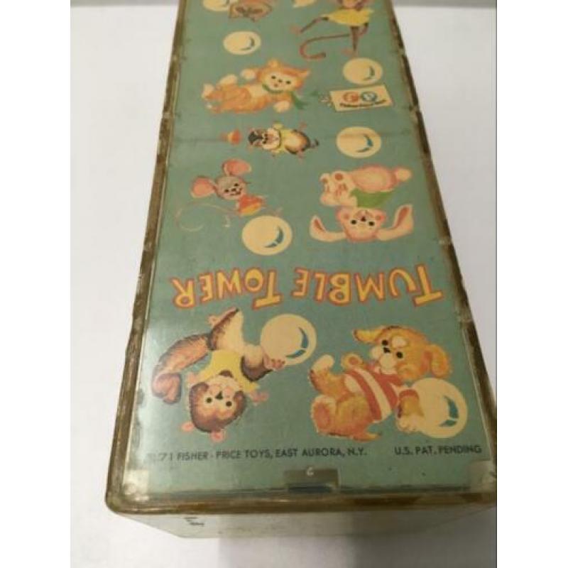 Fisher price tumble tower vintage