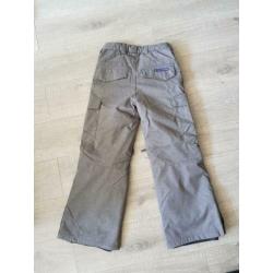 Grijze IceRyder ski broek maat 140
