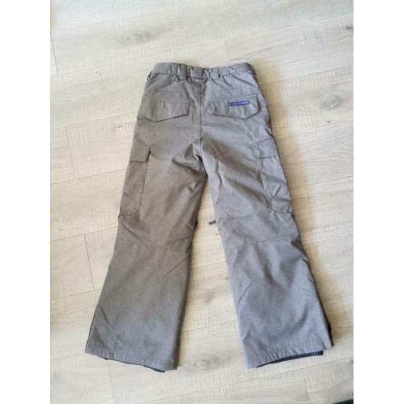 Grijze IceRyder ski broek maat 140