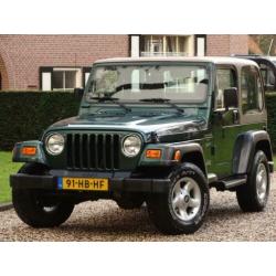 Jeep Wrangler 4.0i Hardtop en Softtop Unieke JEEP!
