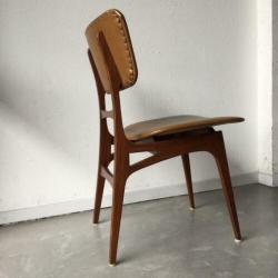 3 vintage stoelen jaren 60