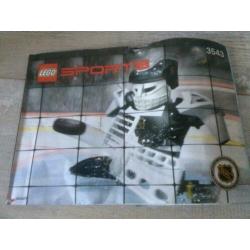 Nieuwe lego sports type nr 3543 slammer goalie