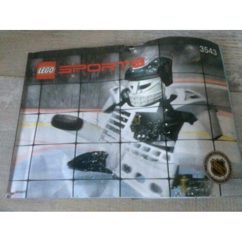 Nieuwe lego sports type nr 3543 slammer goalie