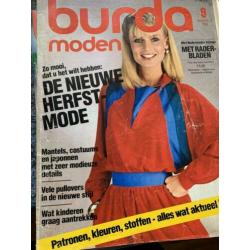 Diverse oude burda tijdschriften