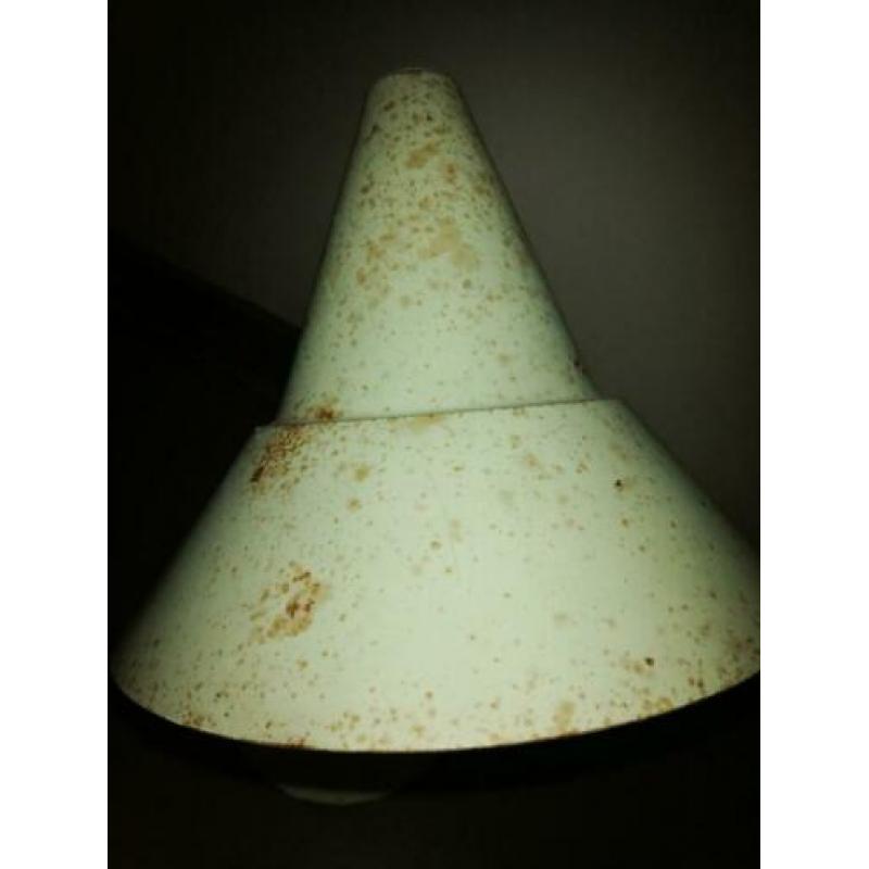 Industrieel vintage groen bureau lamp lampje Helo Leuchten