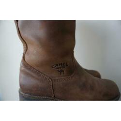 CAMEL OUTDOOR leren heren laarzen (7,5) 42
