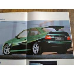 Ford RS Rallye sport folder uit 1994 (RS 2000 & RS Cosworth)