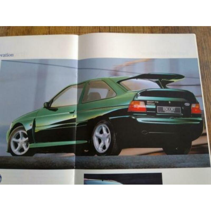 Ford RS Rallye sport folder uit 1994 (RS 2000 & RS Cosworth)