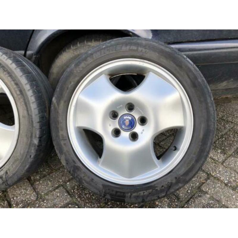 Saab 9.3 sport velgen 4 stuks.