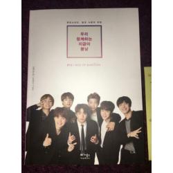 BTS rise of bangtan boek over bts met stickervel kpop