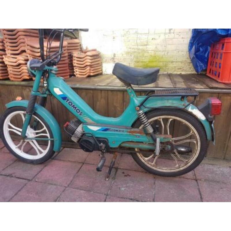 2X Tomos snorfiets/brommer