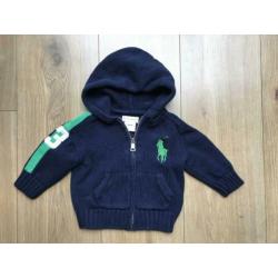 Vest Ralph Lauren maat 74 ZGAN