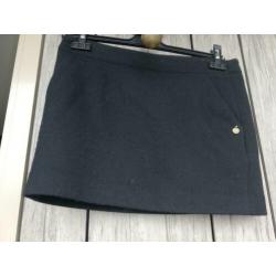 Maison scotch rokje zwart wol 36
