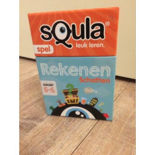 Squla kaartspel rekenen schatten