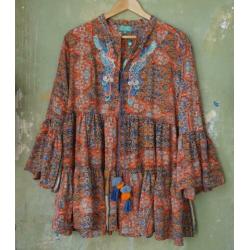 Antica Sartoria Nieuwe blouse-tuniek mt L/XL