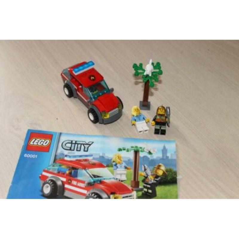 lego brandweercommandant 60001