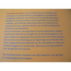 Studieboek voor WO: Onderzoeksmethoden