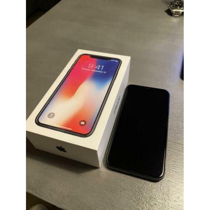 Iphone x 256gb space grey te koop