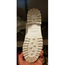 Nubikk fae roma | witte biker boots