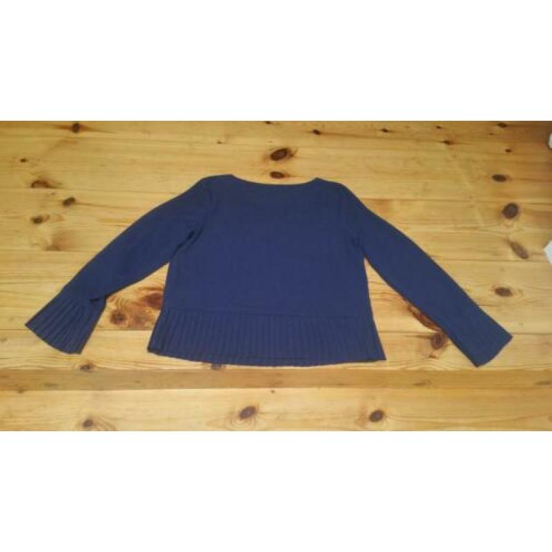 Blauwe Minimum blouse M.