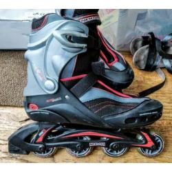 Mooie Inlineskates zo goed als nieuw, Nijdam maat 45