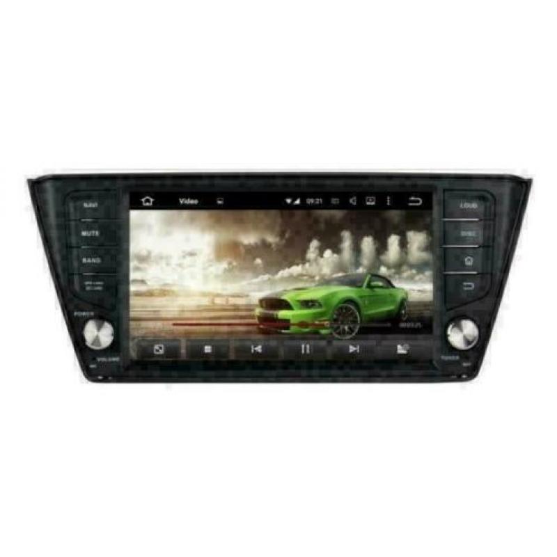 Skoda Fabia radio navigatie android 9.0 wifi dab+ carkit 32g