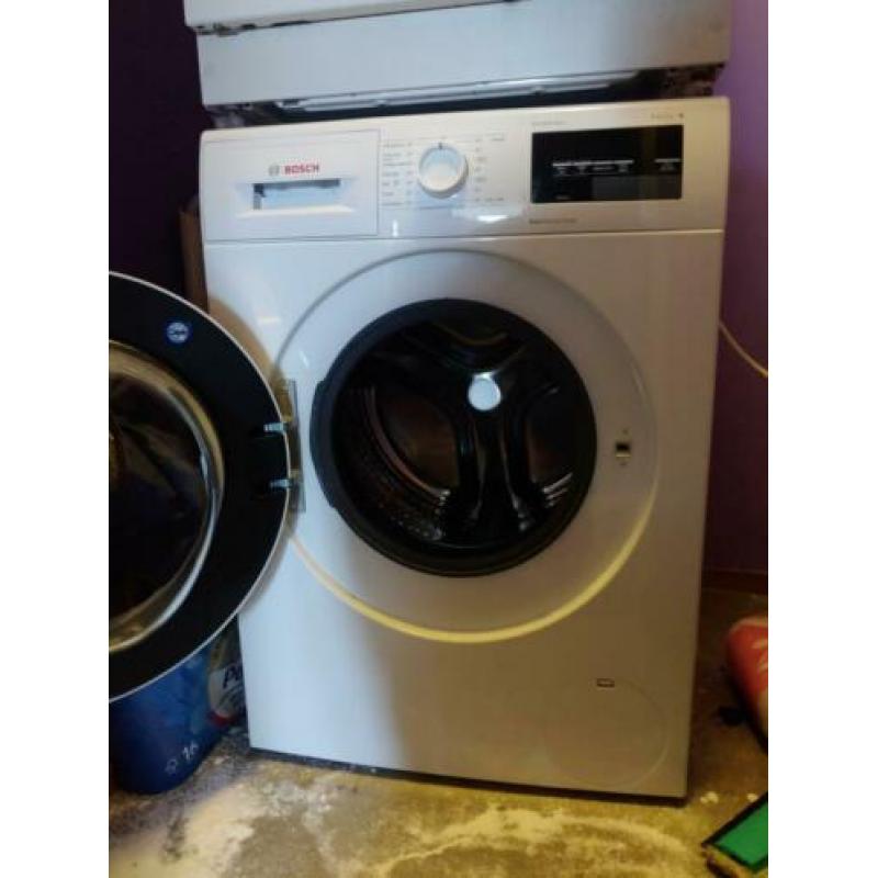 Bosch 1400 rpm Wasmachine Serie 6 Ecosilence + Miele droger