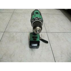 nieuwe boor/schroef machine merk hikoki ds18dbsl