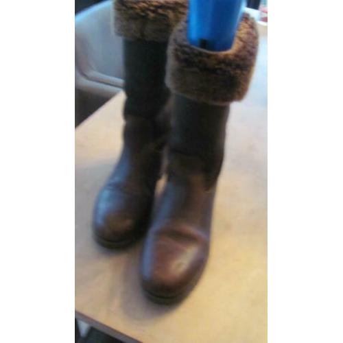 Shabbies in zeer goede nette staat suede met leer mt 41.