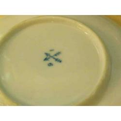 Drie saksische blauwe kopjes (A17 3078)